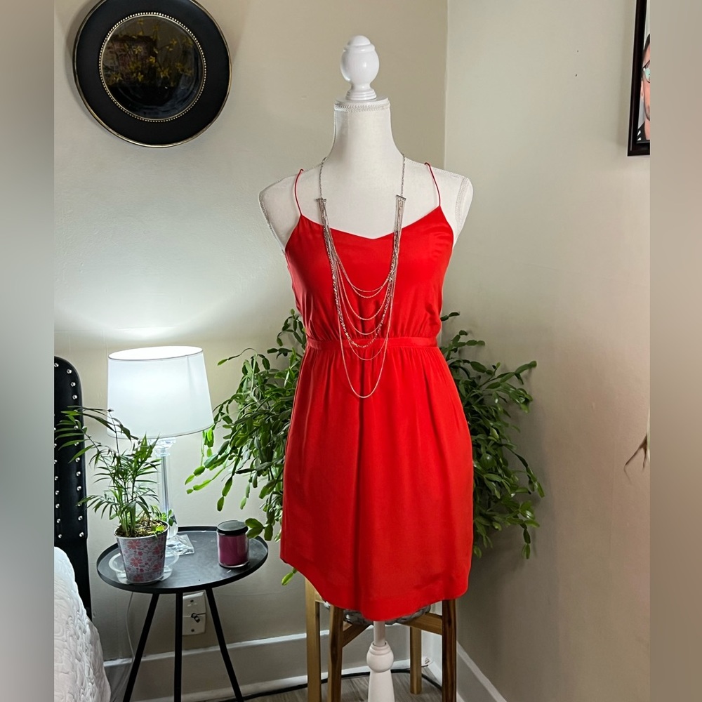 👗 Madewell, slip dress, red size zero
